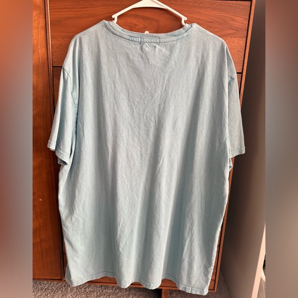 Polo by Ralph Lauren Men's Soft Blue Tee - Picture 4 of 6